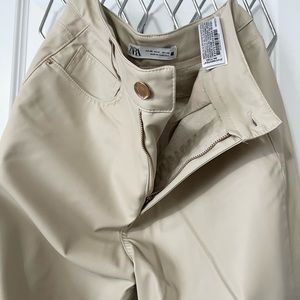 Zara  Leather Pants